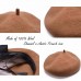 s Classic Winter 100% Wool Warm French Basque Beret Tam Beanie Hat Cap Y63   eb-11341083